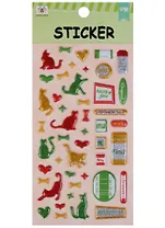 Наклейки 3D Кошки 2, Q-1518