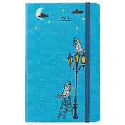 Книга для записей «Funny stories. Еноты», синяя, 96 листов, А5