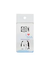 Закладка для книг из сверхтонкой стали Пингвины (KBS-222) (Мир Бижу)