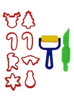 Набор формочек для лепки, Рождество, 10 элементов