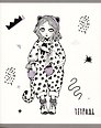 Тетрадь в клетку Listoff, Kitty girls, 96 листов, в ассортименте