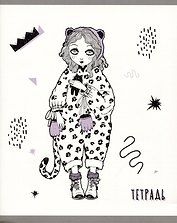 Тетрадь общая «Kitty girls», 96 листов в клетку, А5, в ассортименте - Listoff