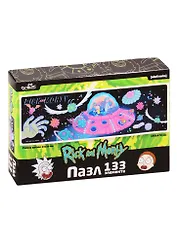 Пазл Рик и Морти. Космос. ORIGAMI/Оригами 133эл 05808