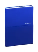 Ежедневник недат. А5 160л ПВХ синий, темно-синий, кожзам, мягкий переплет, съемная обл, карман, тонир.блок, ляссе