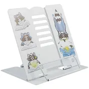 Подставка для книг/учебников "Енот" металл.