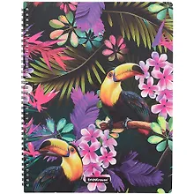 Папка с файлами, на спирали, «Tropics» А4, 20 файлов, пластик, Erich Krause