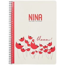 Тетрадь общая «Nina», 96 листов в клетку, А4, в ассортименте - Academy Style