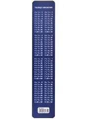 Закладка для книг пластиковая "Таблица умножения"