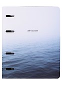 Тетрадь на кольцах «Ocean» 120 листов в клетку, А5, сменный блок - Be Smart - 1