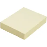 Блок бумаги 38*50 самоклеящийся (3шт), желтый 100л, Proff