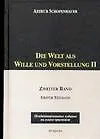 Die Welt als Wille und Vorstellung Том 2 (неадапт. изд. на яз. оригинала) (комплект из 2-х книг)