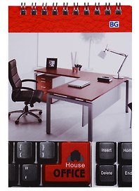 Блокнот А6 40 листов клетка "Office house"