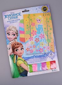 Набор для творчества, Оригами, Чудо-творчество, Disney/Дисней Frozen™ Аппликация из песка Эльза и Анна, 21*30см, в ассортименте