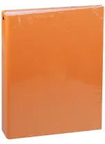 Тетрадь на кольцах в клетку Listoff, "Оранжевый", 160 листов