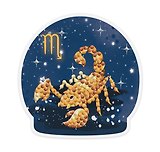 Набор для творчества. Кристальная (алмазная) мозаика ФРЕЯ "Магнит. Знаки зодиака. Скорпион"