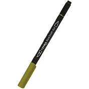 Фломастер Aqua Brush Duo двухсторонний, 2мм. Травяной зеленый
