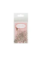 Фурнитура кольца (QA 6804 SILV) (14021302) (80шт) (упаковка)