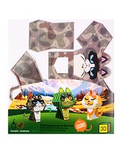 Набор для творчества . Конструктор из бумаги 3D. Супер Кошки