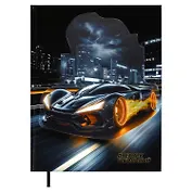 Дневник шк. "Урбан авто" тв.переплёт, глянц.ламинация, пантон, ляссе, универс.шпаргалка