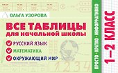 Все таблицы для начальной школы. 1–2 класс. Русский язык, математика, окружающий мир - 0