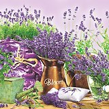 Салфетки Maki бум. сервировочные Вереск (SLOG015302) (33х33) (20шт) (3сл)
