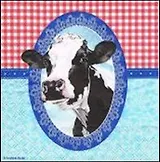 Наб. салф. для декупажа МуМу (6825/6105) (2шт) (упаковка)