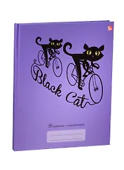 Дневник для ср. и ст.кл. "Коты (графика)" 7БЦ, мат.ламин., выб. лак, Unnika