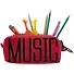 Пенал «Music», 21.5 х 10.5 см - 2