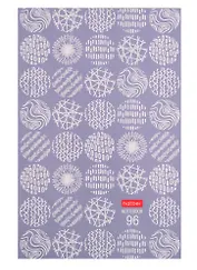 Блокнот А5 96л кл. "Сквозь призму" карт.обл., скоба