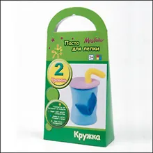 Паста для лепки 2 уровень Кружка (3+) (081272) (упаковка)