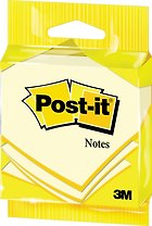 Блок бумаги 76*76 самоклеящийся Post-it 100л, канареечный-желтый, подвес, 3M