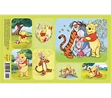 Disney/Дисней Наклейки  (153 Х 92)  Винни 4-21-0012
