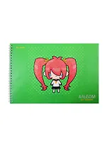 Альбом для рисования Listoff, "Аниме", А4, 20 листов, на гребне