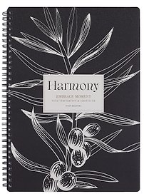 Тетрадь общая «Harmony. Ветка на черном», 96 листов в клетку, А4 - Be Smart