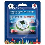 Сборная модель, 3D пазл,стадион Зенит Арена СПб,22 дет., 6,8 * 6,5*2,6см