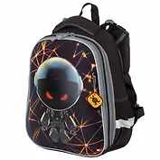 Ранец "UFO" 2 отделения, 38*29*16 см, брелок