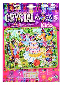 Набор для творчества ДАНКО-ТОЙС Crystal Mosaic Kids Феи