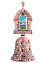 Колокол Кострома Русь Святая (металл, цв.ант.медь)