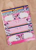 Наклейки для тетрадей "Minnie Mouse"