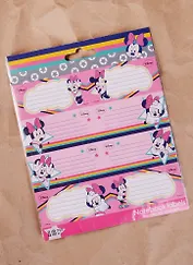 Наклейки для тетрадей "Minnie Mouse"