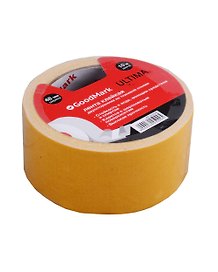 Лента клейкая двусторонняя на тканевой основе, 48 мм х 10 м, GoodMark