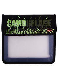 Папка для тетрадей «Camouflage» А5, пластик, на липучке, 1 отделение, Hatber