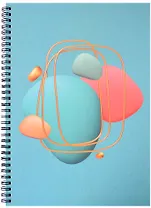 Тетрадь в клетку Listoff, "New day. Дизайн 4", А4, 96 листов