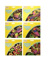 Набор д/творч. Аппликация из фольги (95104) (13х17см) (+фольга/6л.) (Color Puppy) (в ассорт.) (3+) (упаковка)