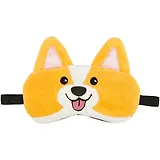 Маска для сна с ушками Корги (плюш) (пакет) (12-37395-XLXJ-16)