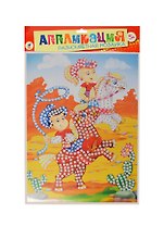 Разноцветная мозаика Забавные лошадки (2606) (Аппликация) (набор для творчества) (5+) (упаковка)