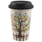 Термостакан Дерево и звездочки в пластиковой упаковке (122-6)