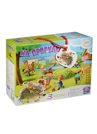 Пазл «На прогулке» напольное пазл-лото, 3 игры, Step Puzzle