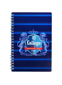 Записная книжка «Записная книжка А6+ 60л 126*188 кл.Notebook» А6+, 60 листов в клетку, спираль, Феникс+