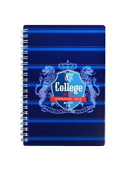 Записная книжка «Записная книжка А6+ 60л 126*188 кл.Notebook» А6+, 60 листов в клетку, спираль, Феникс+